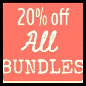 20% off all Bundles!!